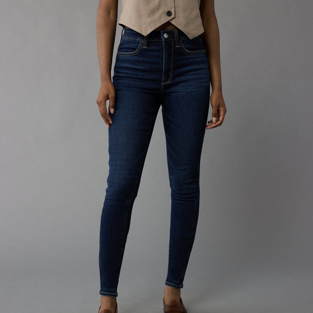 American Eagle Outfitters Indigo High Rise Jeans